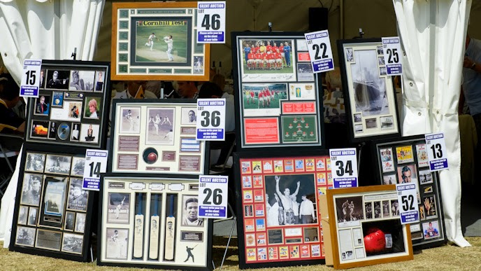 Sports Memorabilia Shop’s Array of Collectibles Offers Nostalgia for Customers